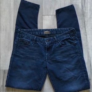 MOTHER The Looker Blue Wash Skinny Jeans 28